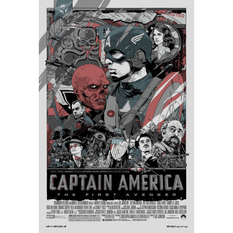 The First Avenger - Variant by Tyler Stout