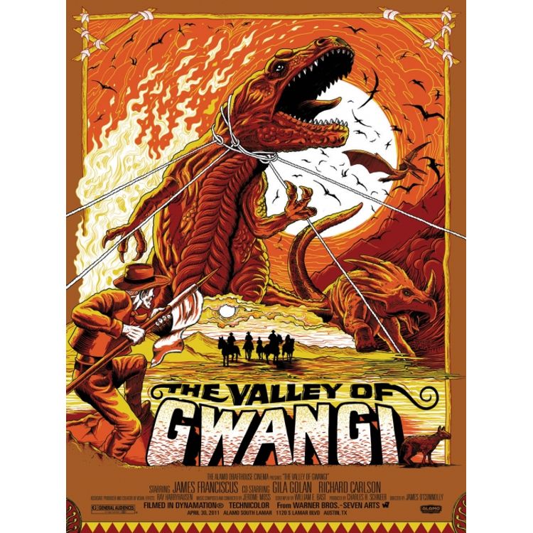 The Valley Of Gwangi by Mike Saputo