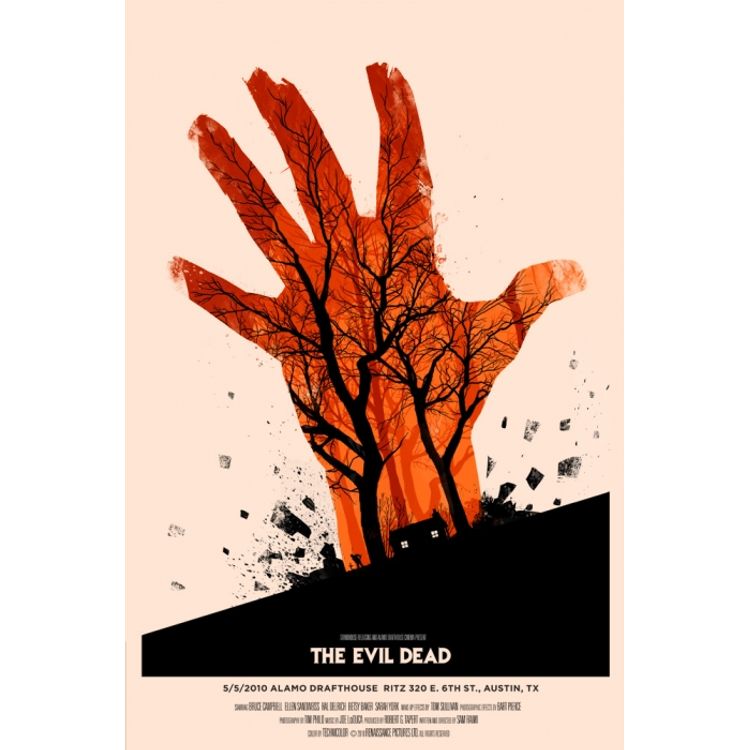 Evil Dead by Olly Moss