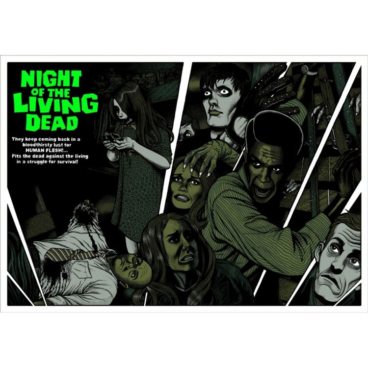 Night Of The Living Dead by Florian Bertmer