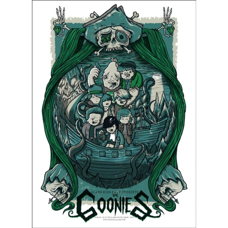 The Goonies by Drew Millward