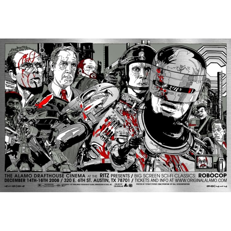 Robocop - Metal Variant by Tyler Stout