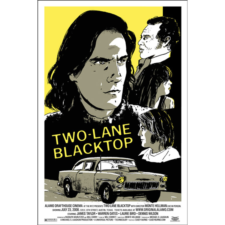 Two-Lane Blacktop by Casey Burns