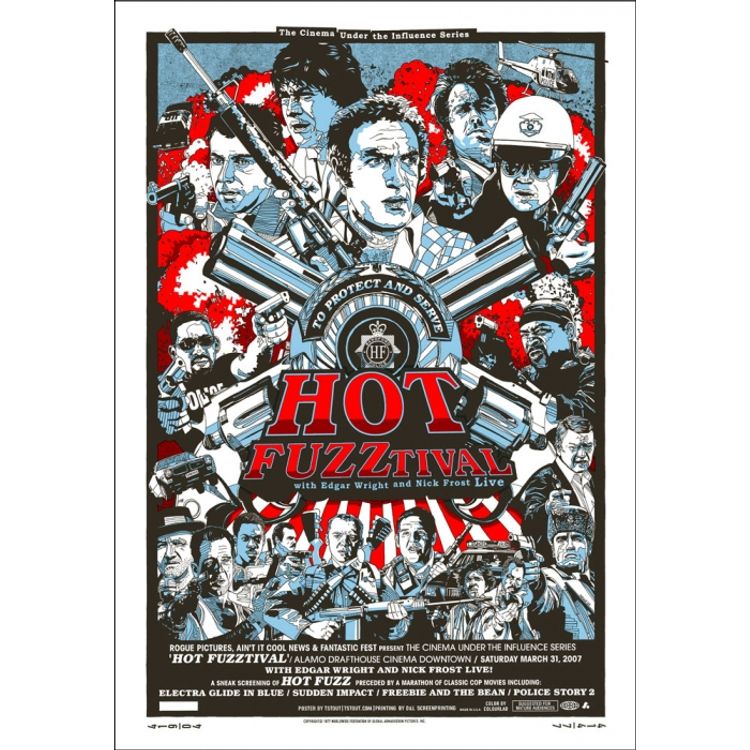Hot Fuzztival - Variant by Tyler Stout
