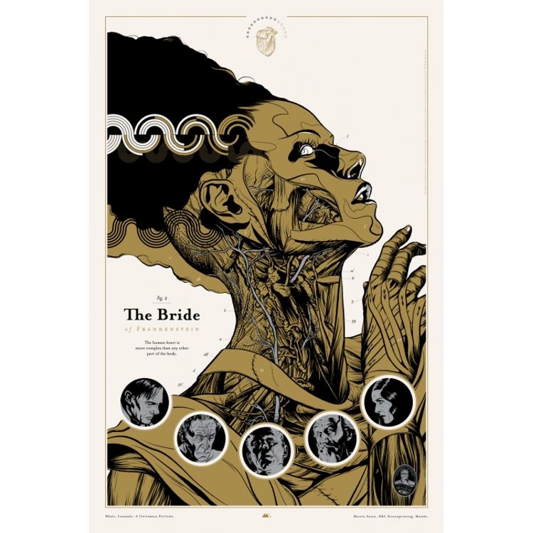 The Bride Of Frankenstein by Martin Ansin