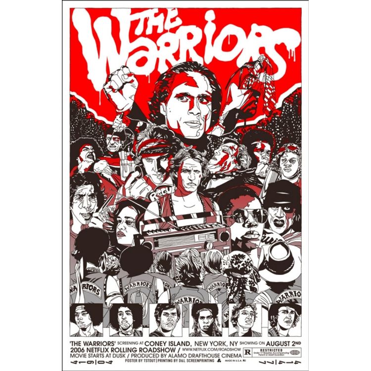 The Warriors - Variant by Tyler Stout
