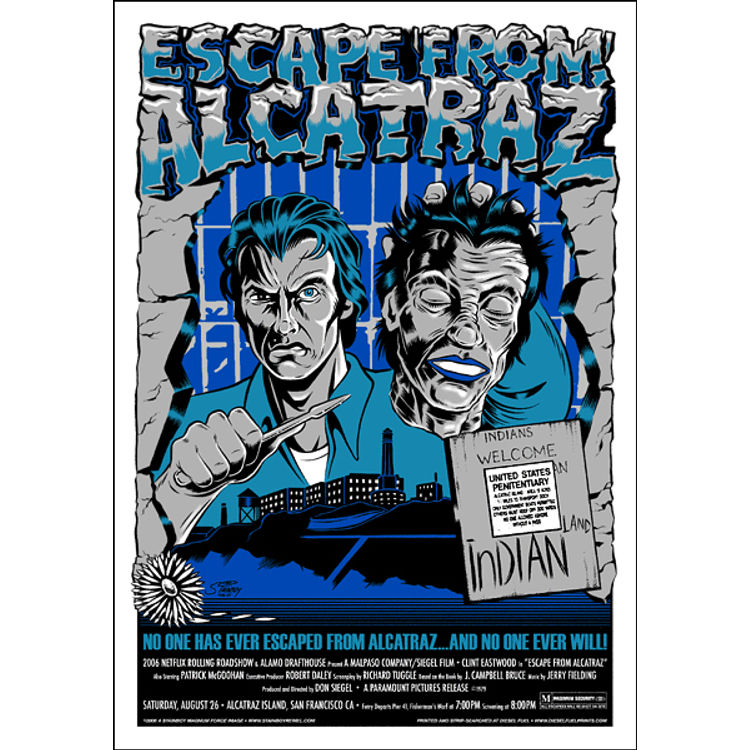 Escape From Alcatraz by Stainboy