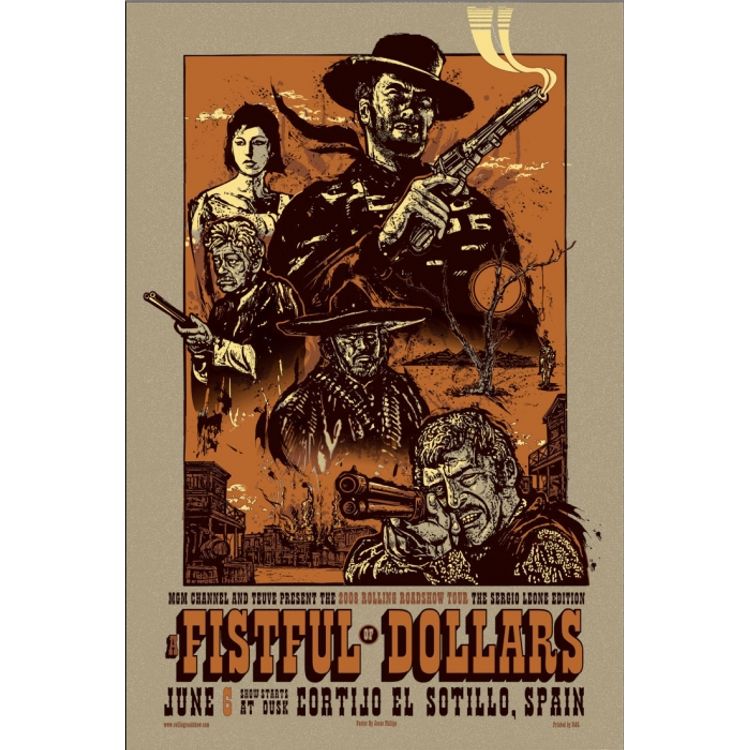 A Fistful Of Dollars - Variant by Jesse Phillips
