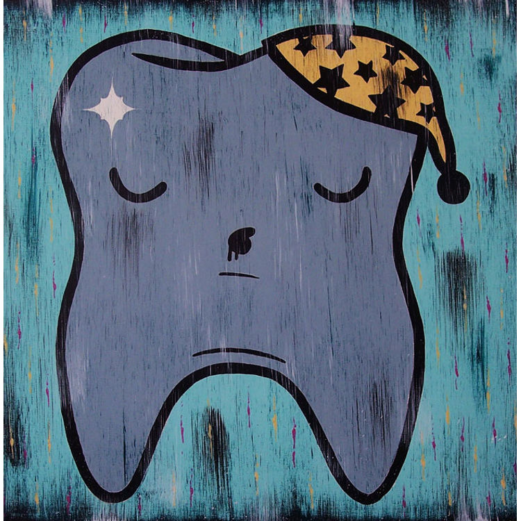 Mr. Sleepy Head Molar by Yosiell Lorenzo