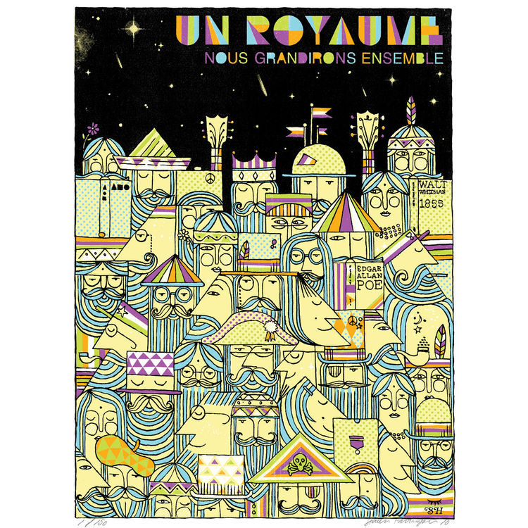 Un Royaume - GID Night Version by Steven Harrington