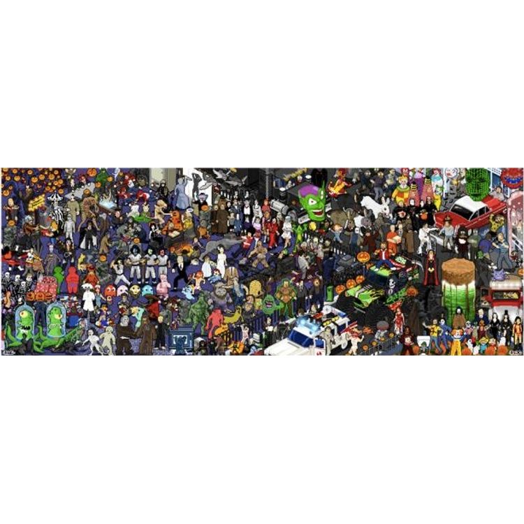 Halloween Pixel Party by Roger Barr