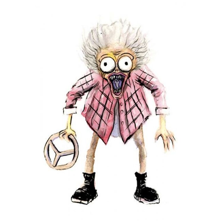 Large Marge by Alex Pardee