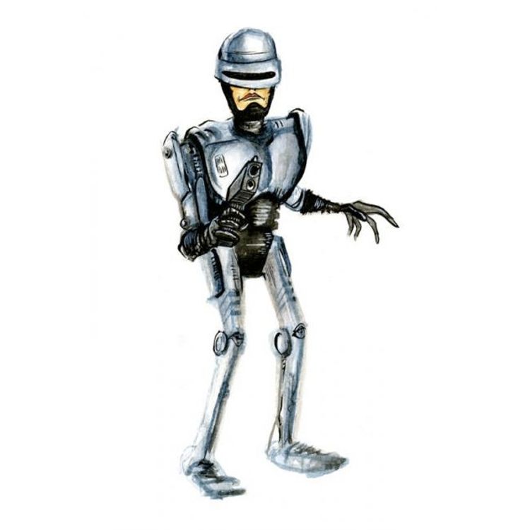 Robocop by Alex Pardee