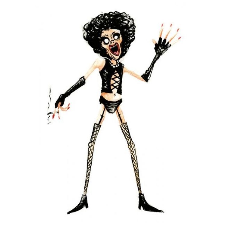 Frank-N-Furter by Alex Pardee
