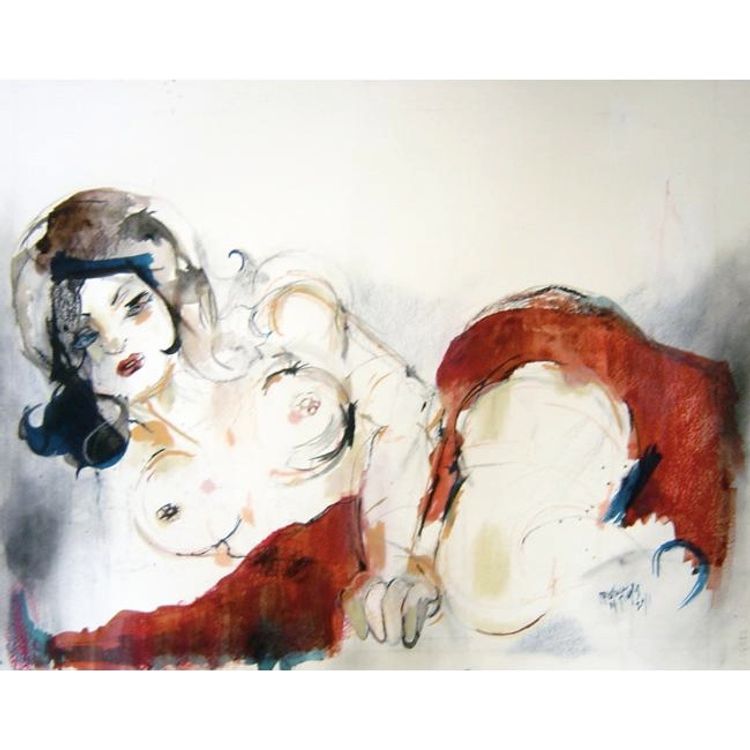 Memory of the Woman with the Blue Key by Cristina N. Paulos