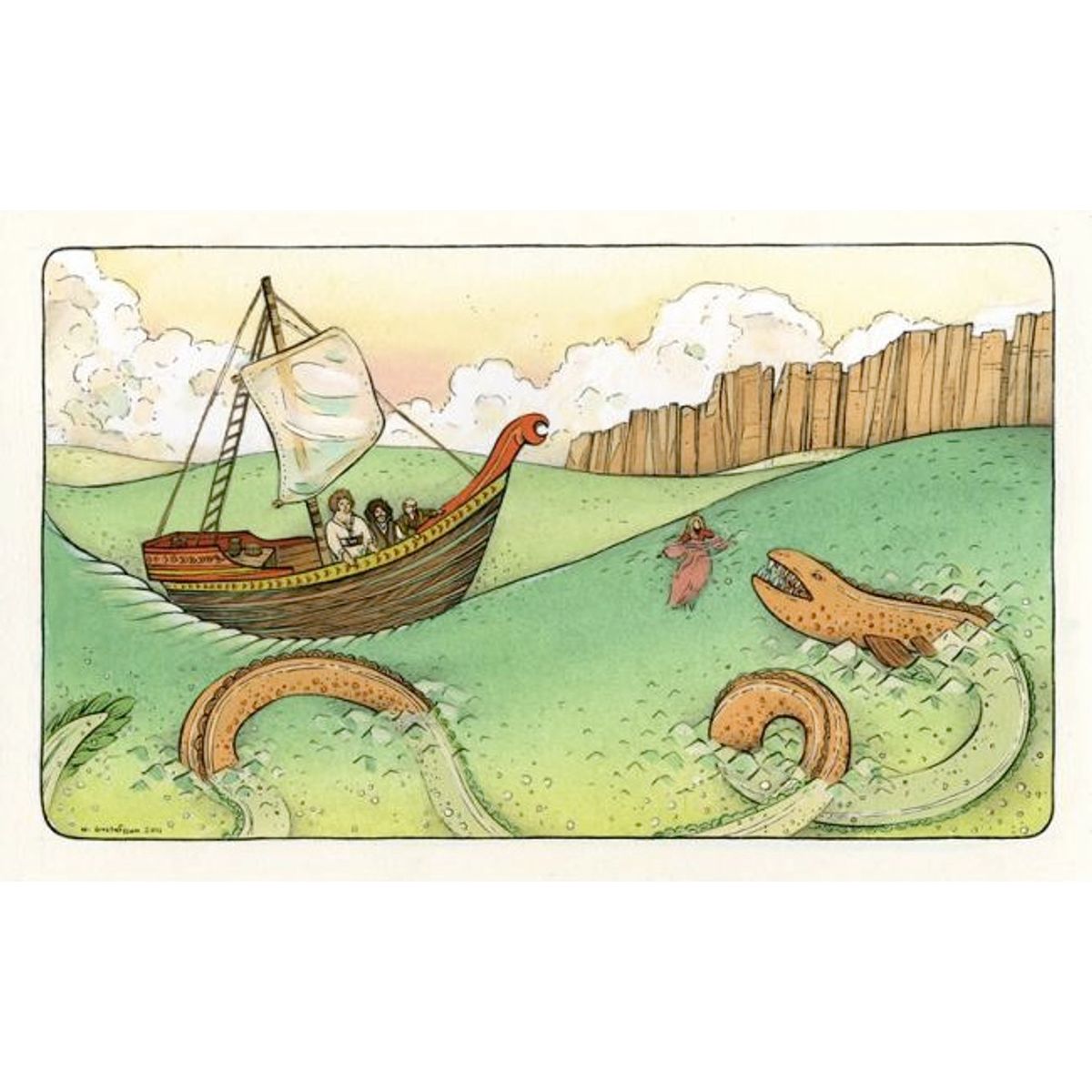 Beware The Shrieking Eels!