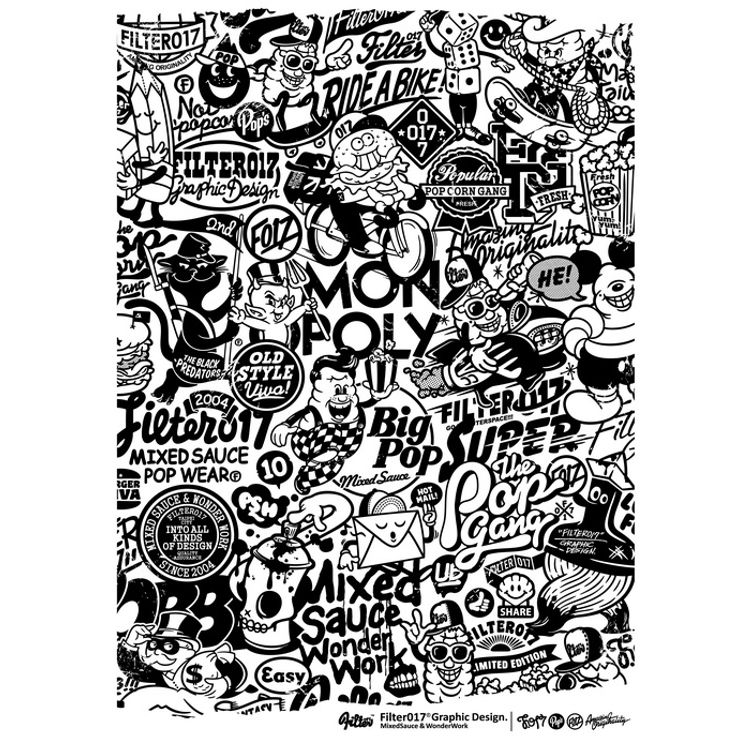 Razzle Dazzle - B&W by Filter017
