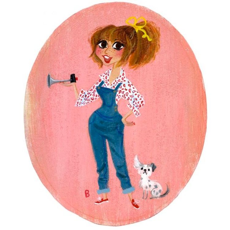 Dottie & Speck by Brigette Barrager