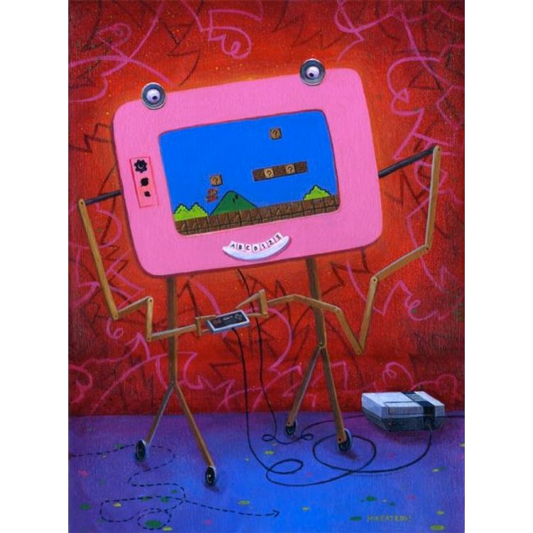 Magic Screen & NES by Mikeatron