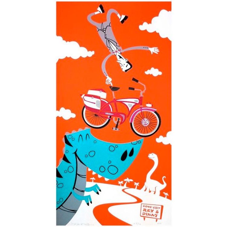 Pee-Wee, Rex and Dinny by Doug LaRocca