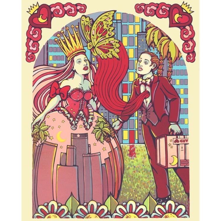 Los Angeles Blue by Michael Motorcycle