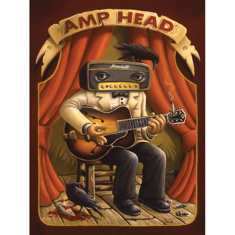 Amp Head by Bob Dob