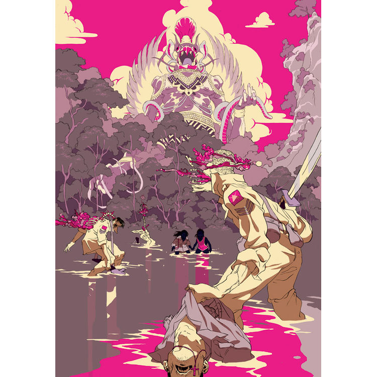 From God’s Mountain IV by Tomer Hanuka