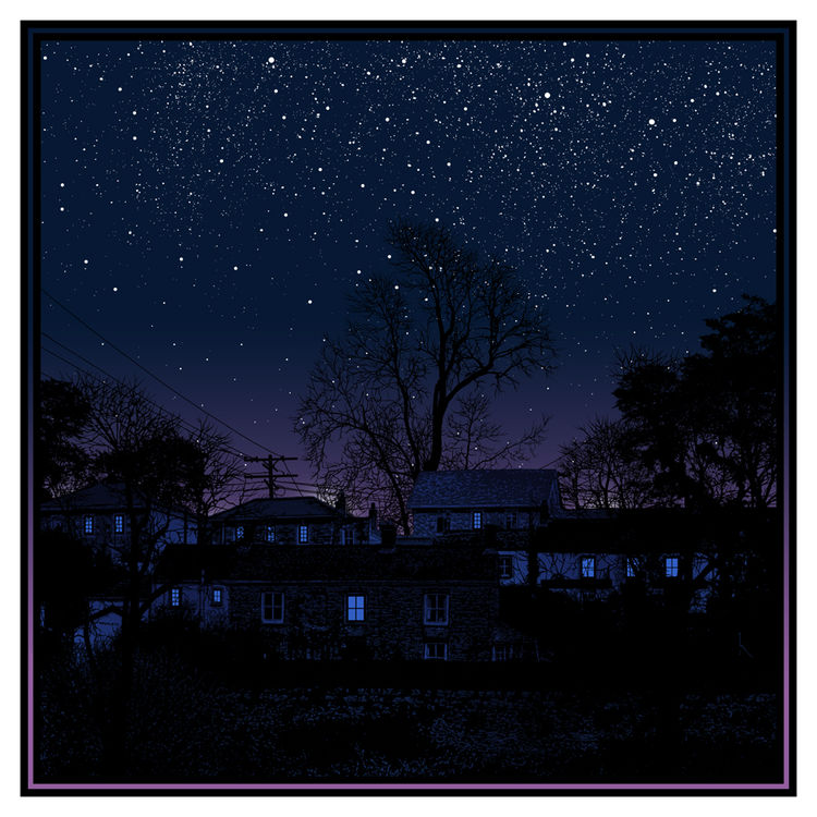 Blue Windows Behind The Stars by Dan McCarthy