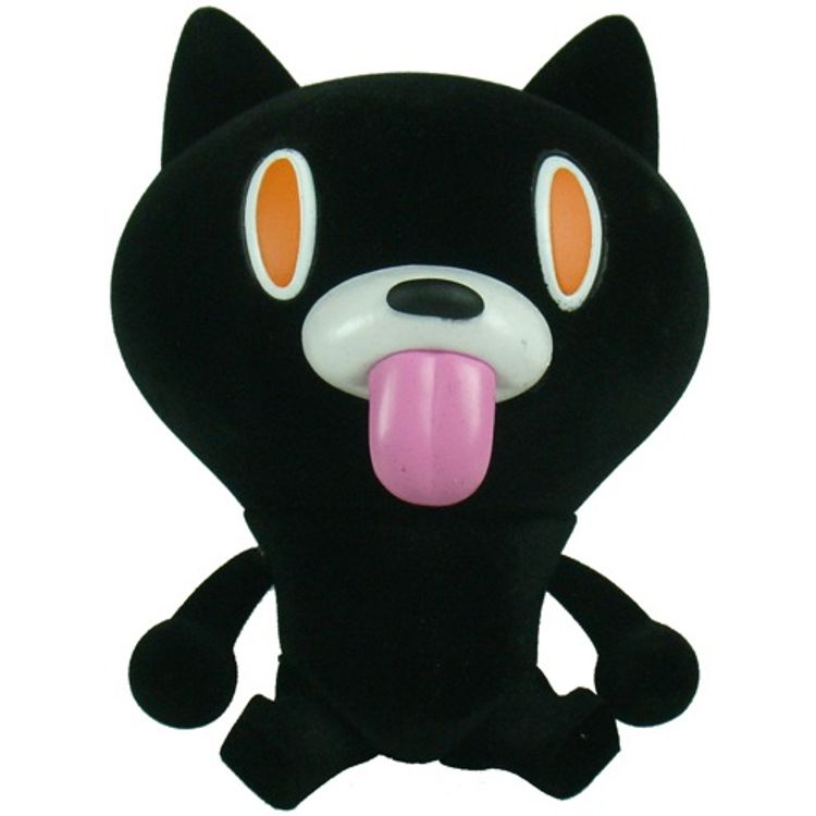 Cheeky Mao Cat - Black Flocked by Touma