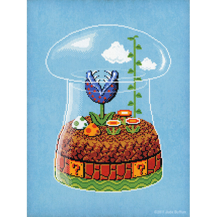 Toadstool Terrarium by Jude Buffum