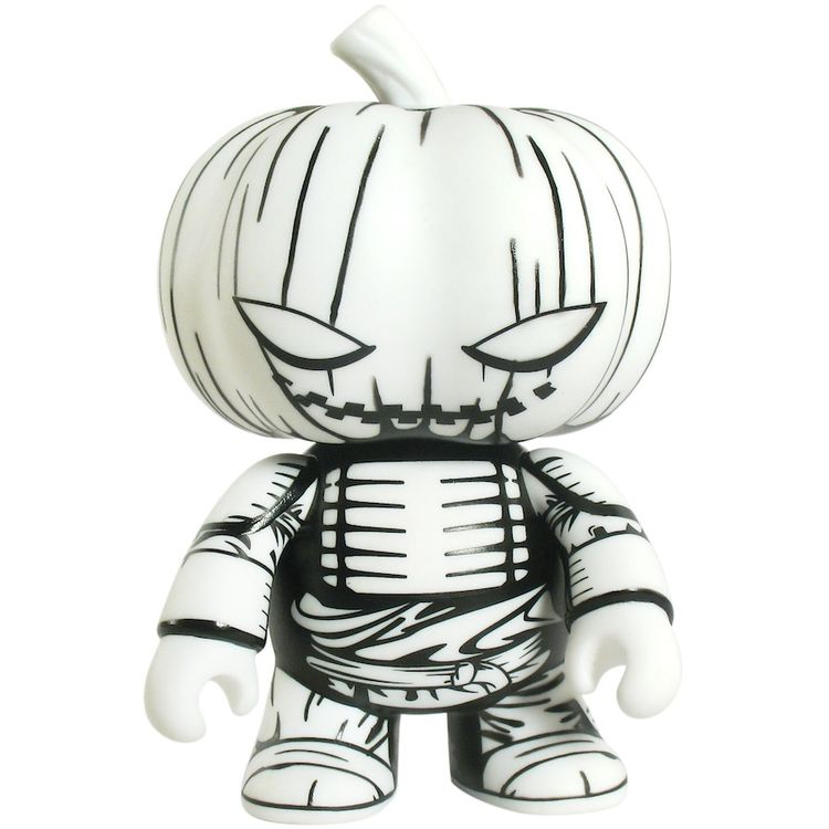 Samurai Pumpkin Qee by Jon-Paul Kaiser