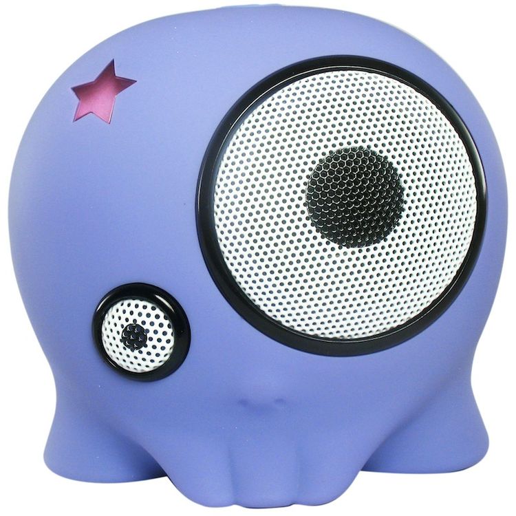 Mini Skully - Purple by Dennis Quijano