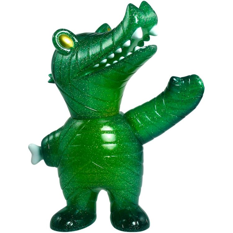 Mummy Gator - Green Glitter by Brian Flynn