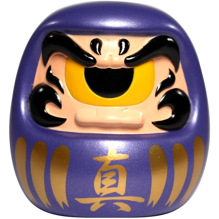 Fortune Daruma - Purple by Real X Head (Mori Katsura)