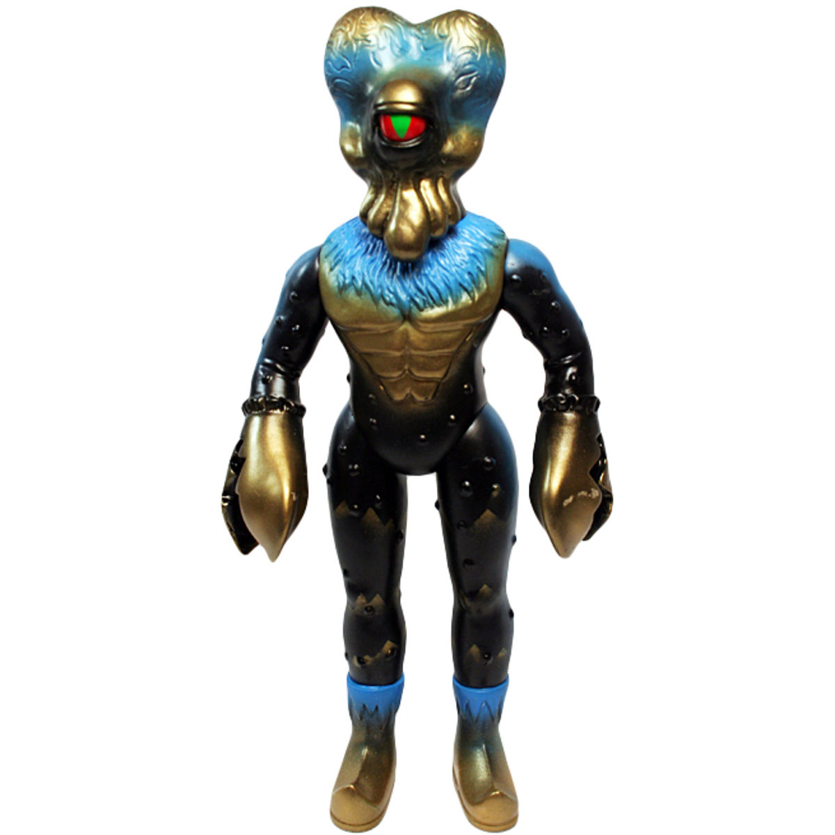 Alien Xam with Gold Blue sprays