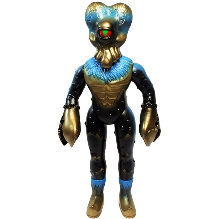 Alien Xam with Gold Blue sprays by Mark Nagata