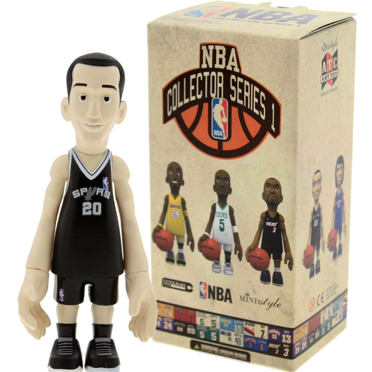 Manu Ginobli (Away Jersey) : San Antonio Spurs