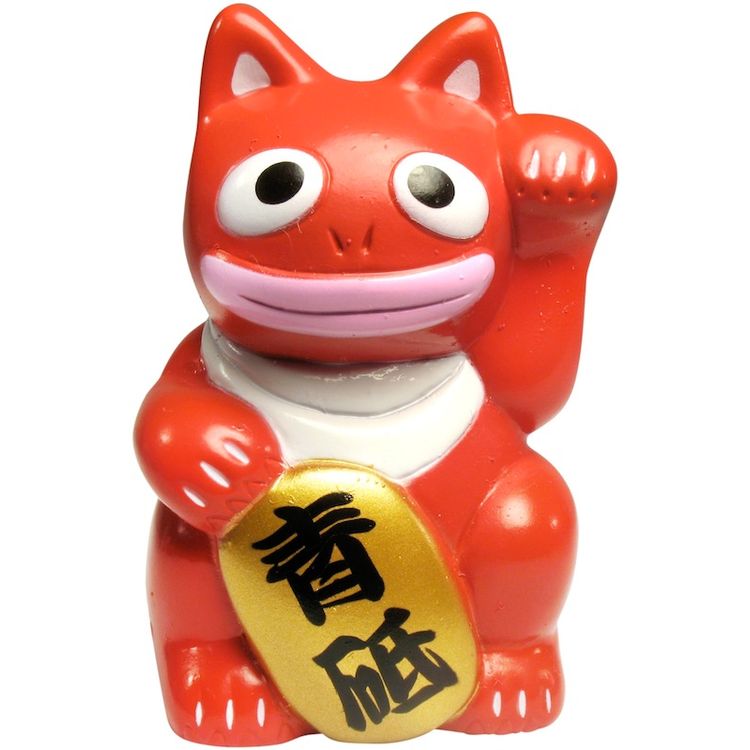 Mini Eel Cat - Red by Real X Head (Mori Katsura)