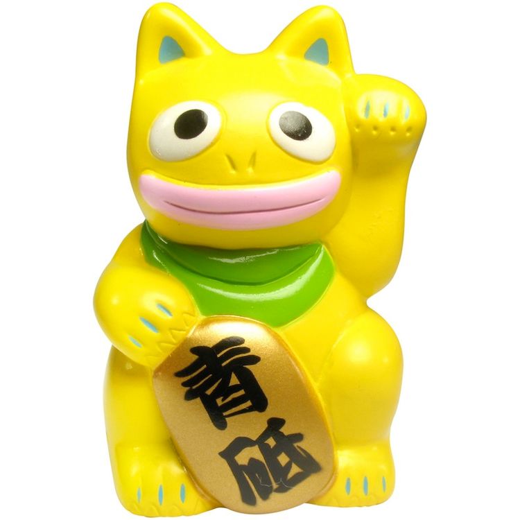 Mini Eel Cat - Yellow by Real X Head (Mori Katsura)
