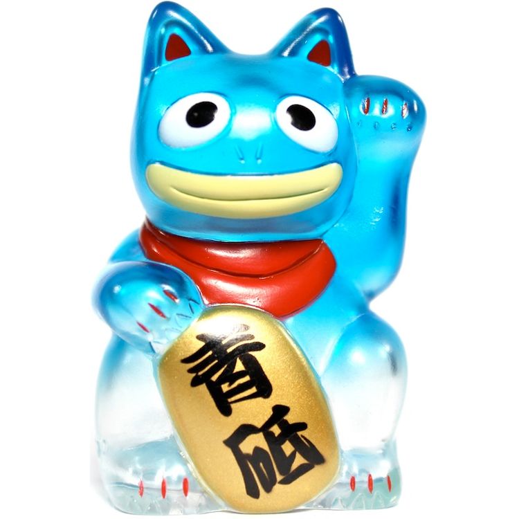 Mini Eel Cat - Blue Fade by Real X Head (Mori Katsura)