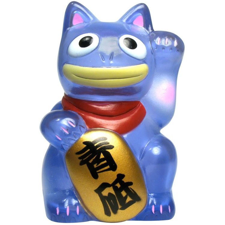Mini Eel Cat - Clear Purple by Real X Head (Mori Katsura)