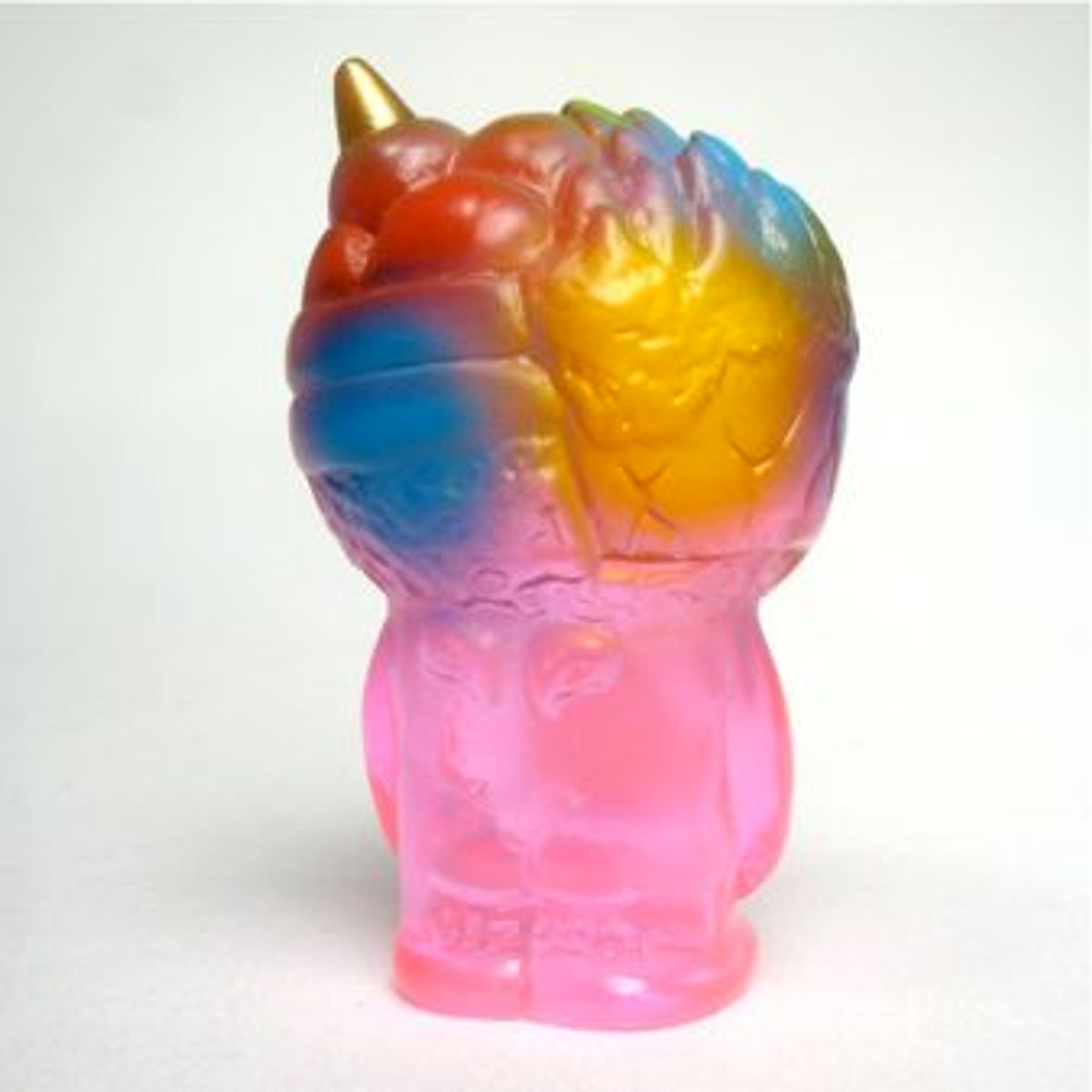 Chaos Bean/ChaoQ - Clear Pink w/ Spray