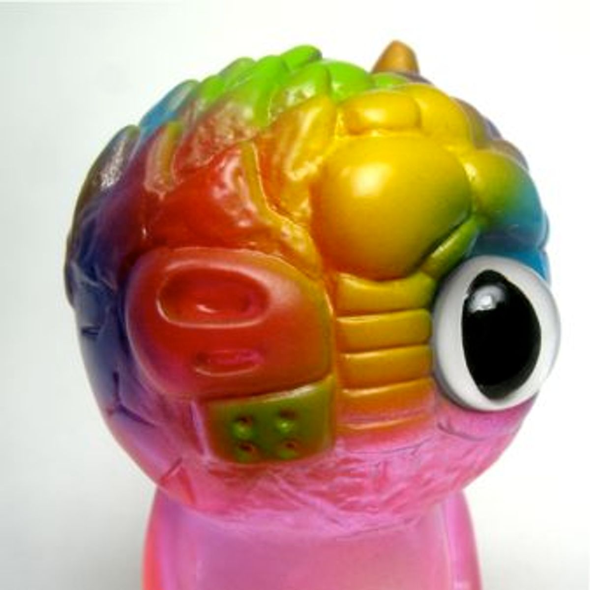 Chaos Bean/ChaoQ - Clear Pink w/ Spray