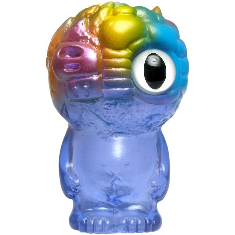 Chaos Bean/ChaoQ - Clear Purple w/ Spray by Real X Head (Mori Katsura)
