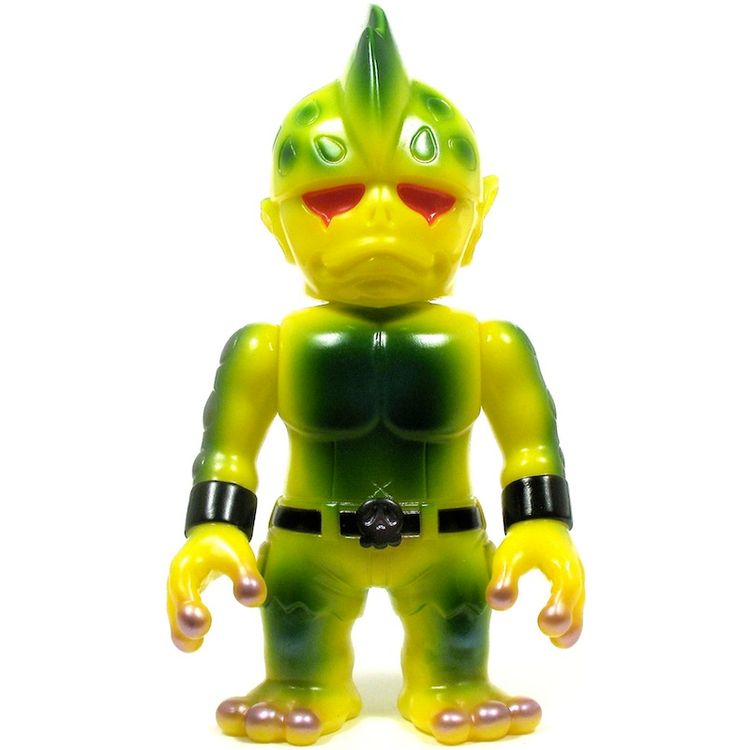 Mutant Head - Yellow and Green by Real X Head (Mori Katsura)