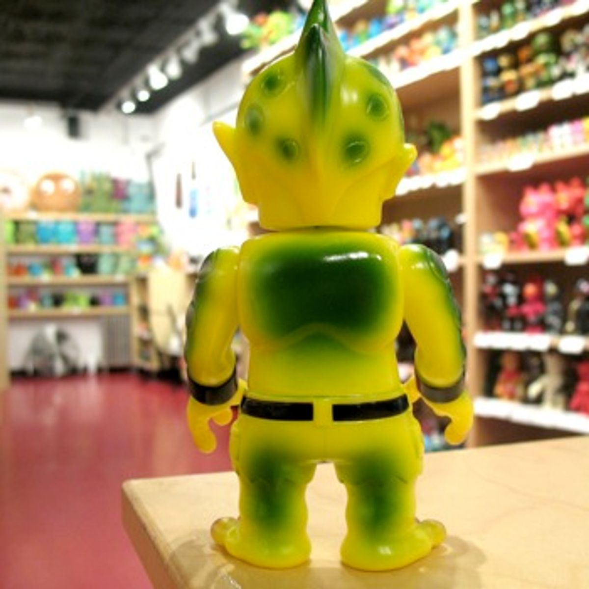 Mutant Head - Yellow and Green