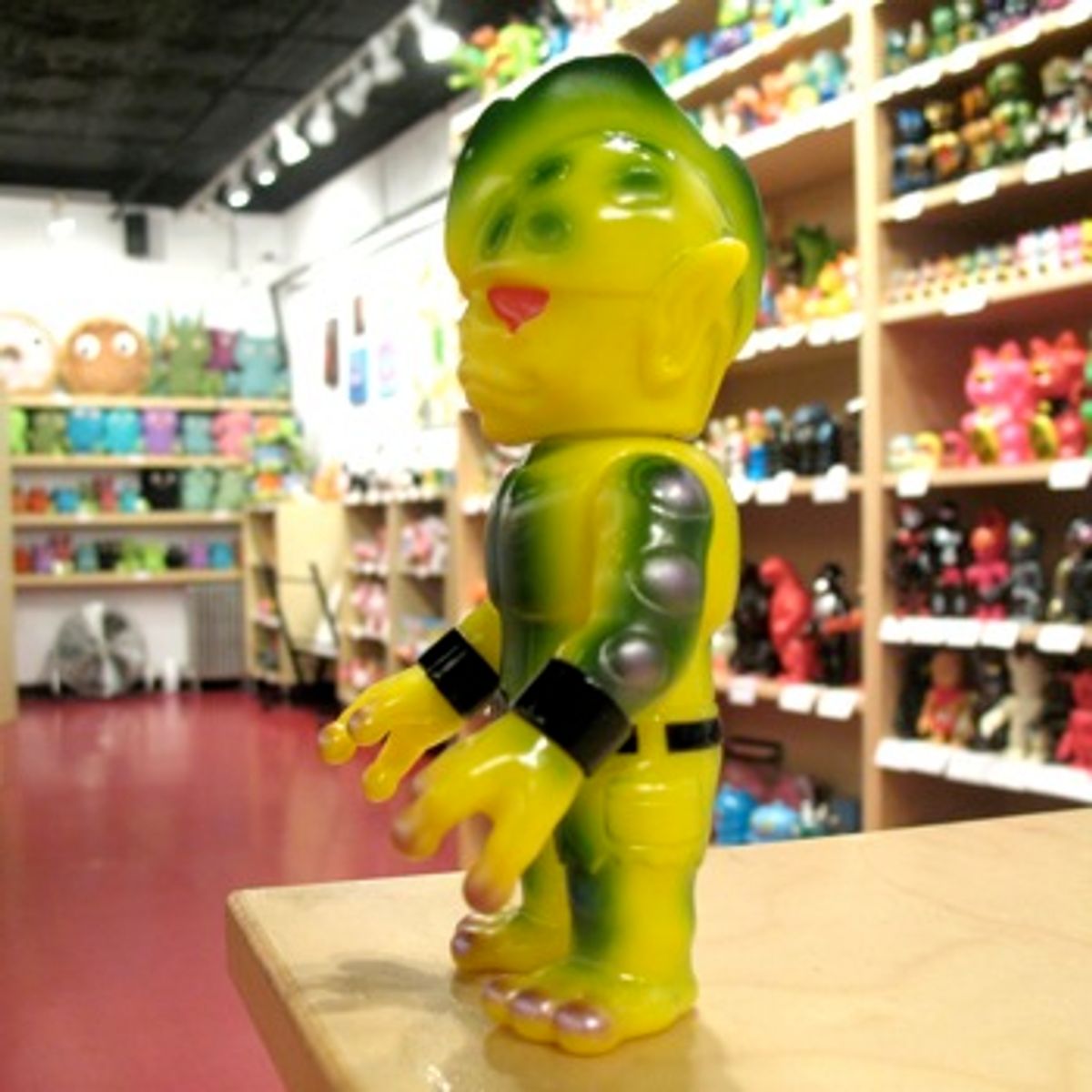 Mutant Head - Yellow and Green