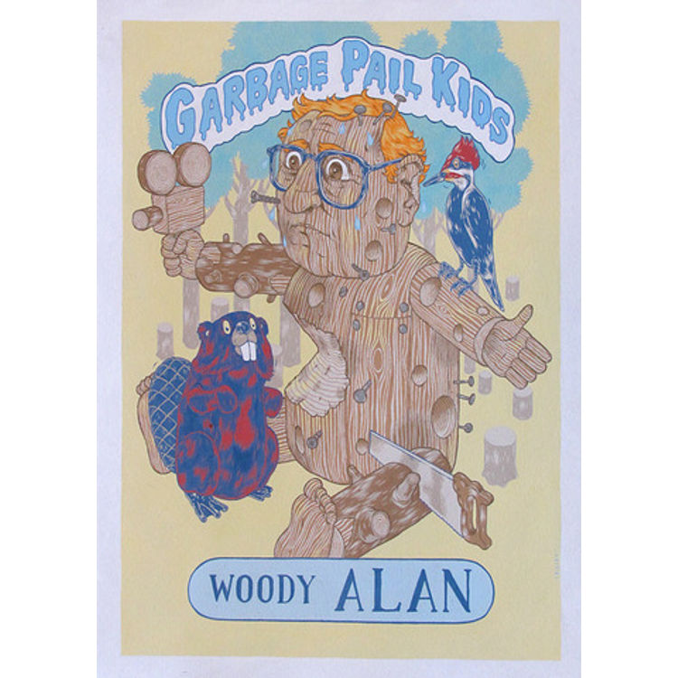 Woody Allen by Andrew DeGraff