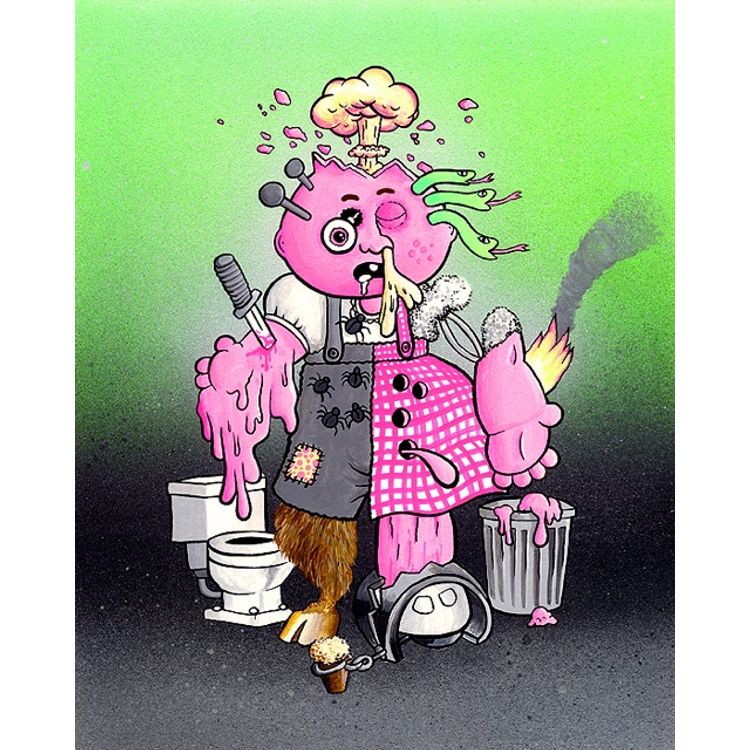 How To Be A Garbage Pail Kid by Buff Monster