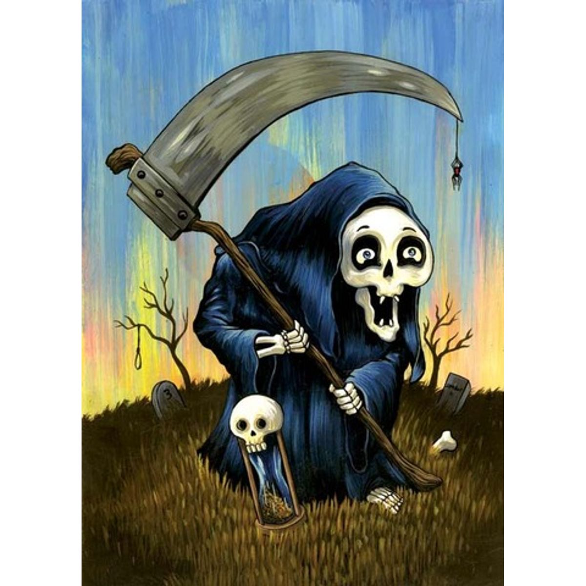 I Have This Choice Grim Jim Card, But The Outside Sticker Is Missing!